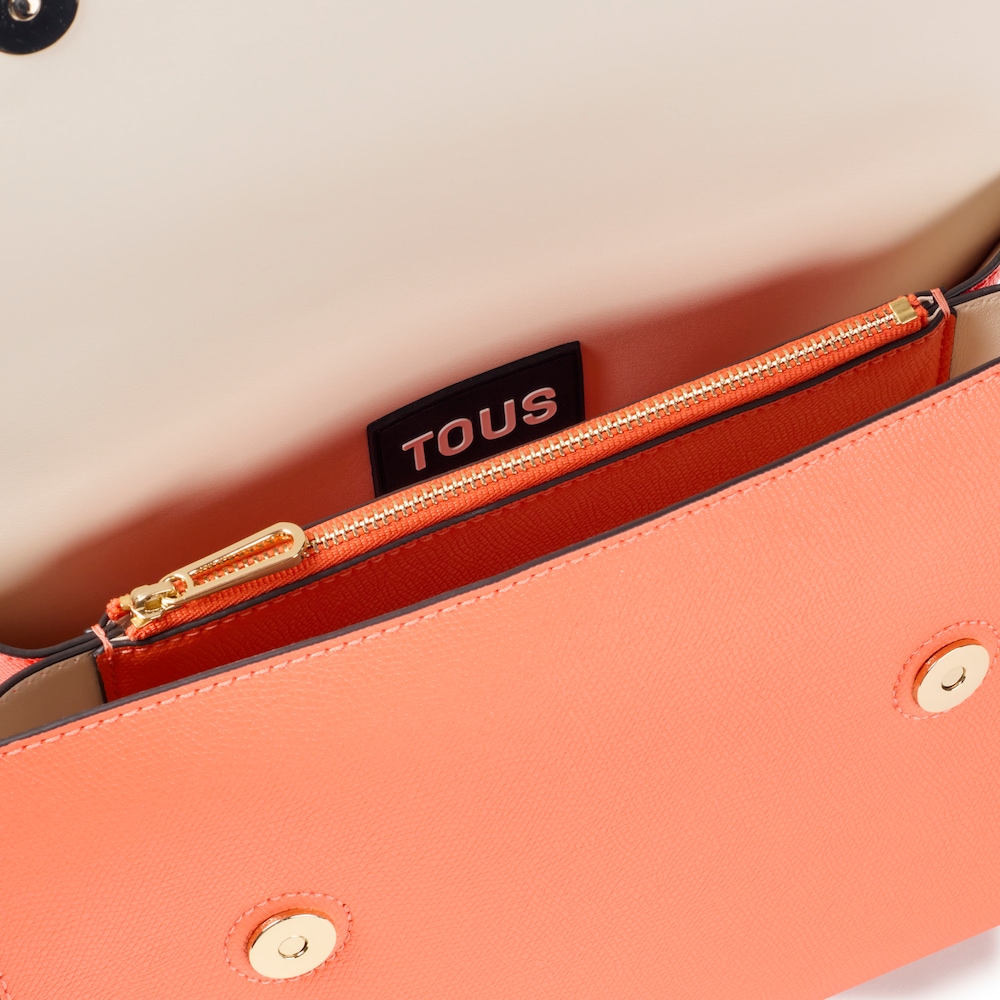 Medium orange TOUS Sylvia City bag image number 2