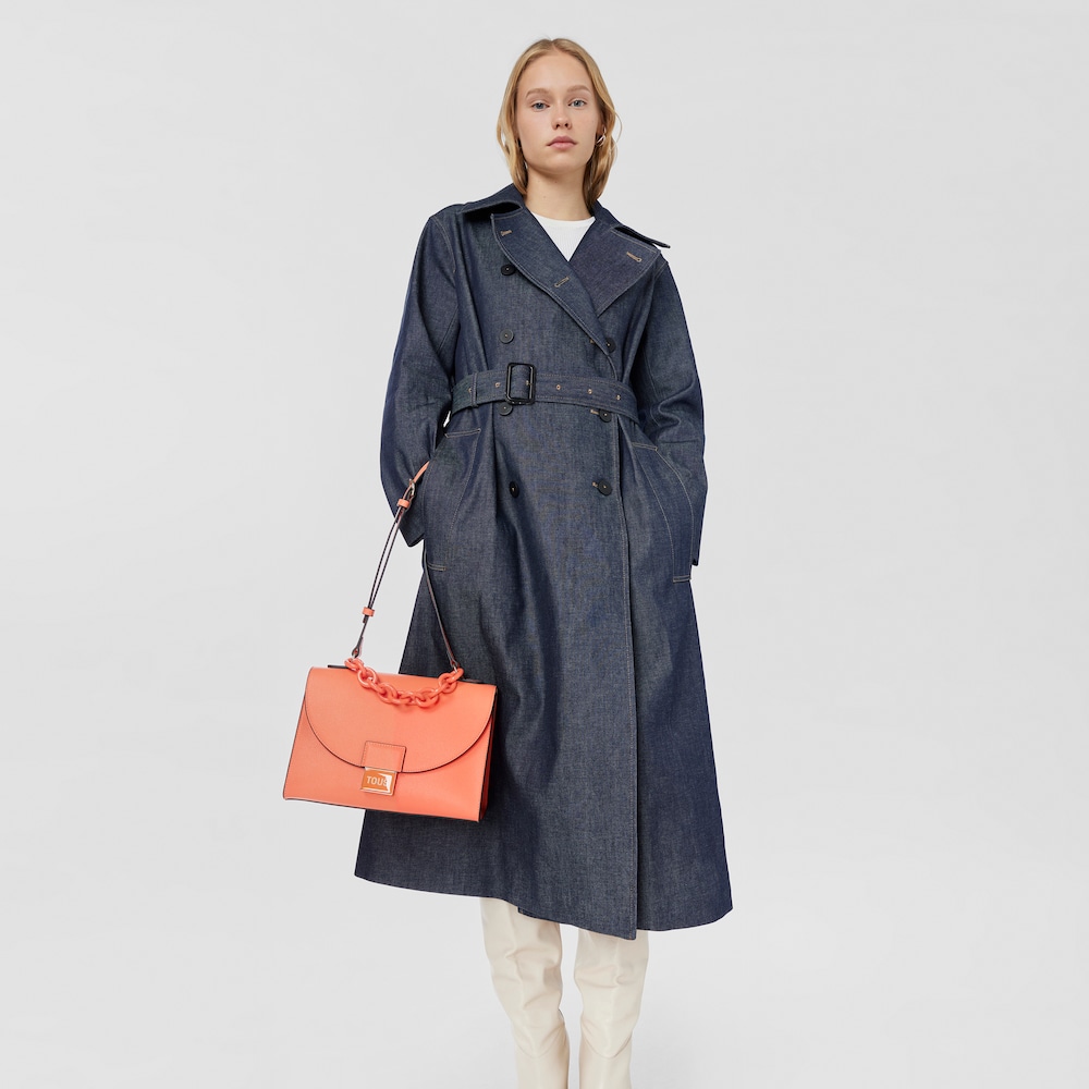 Sac city TOUS Sylvia moyen orange