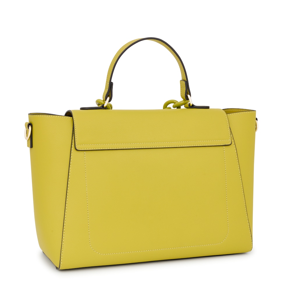 Veľk&aacute; limetkovo zelen&aacute; Mestsk&aacute; kabelka TOUS Sylvia