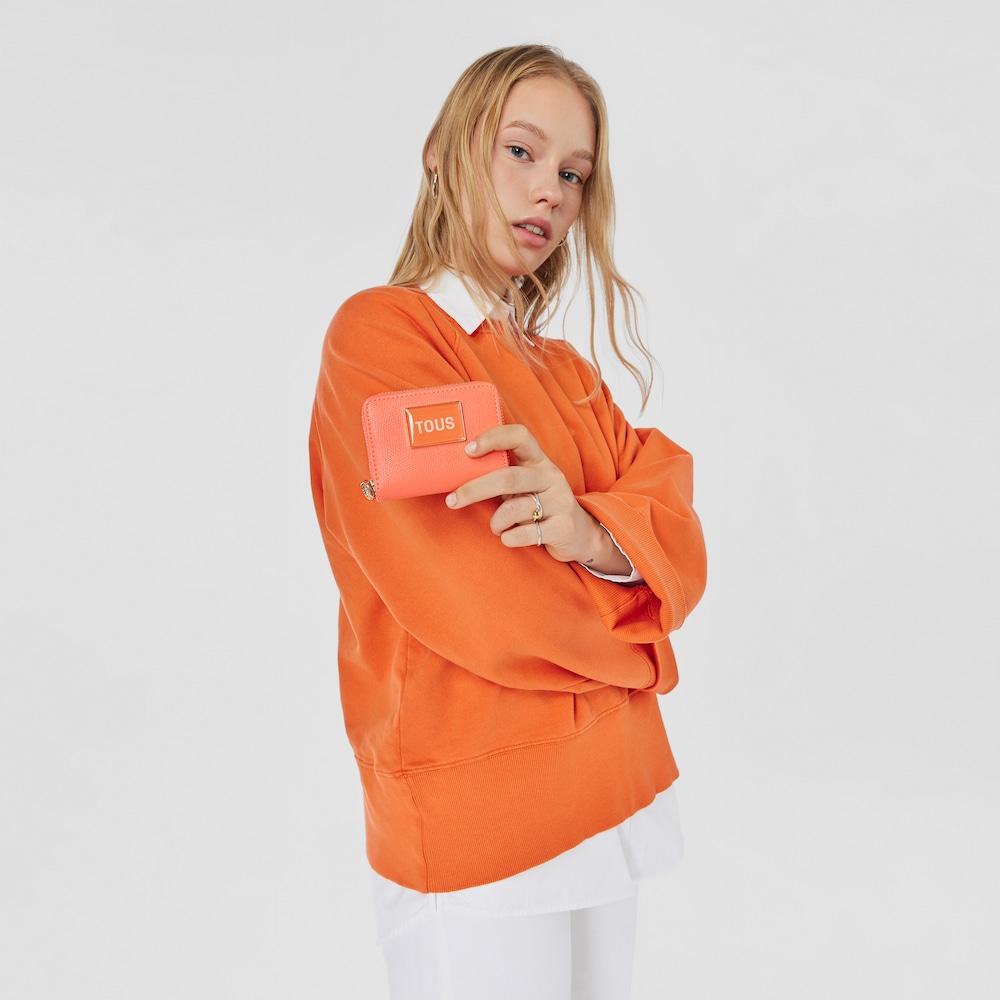 Monedero naranja TOUS Sylvia