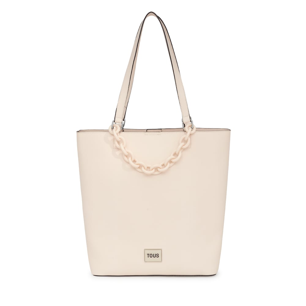 Large beige TOUS Sylvia Shopping bag