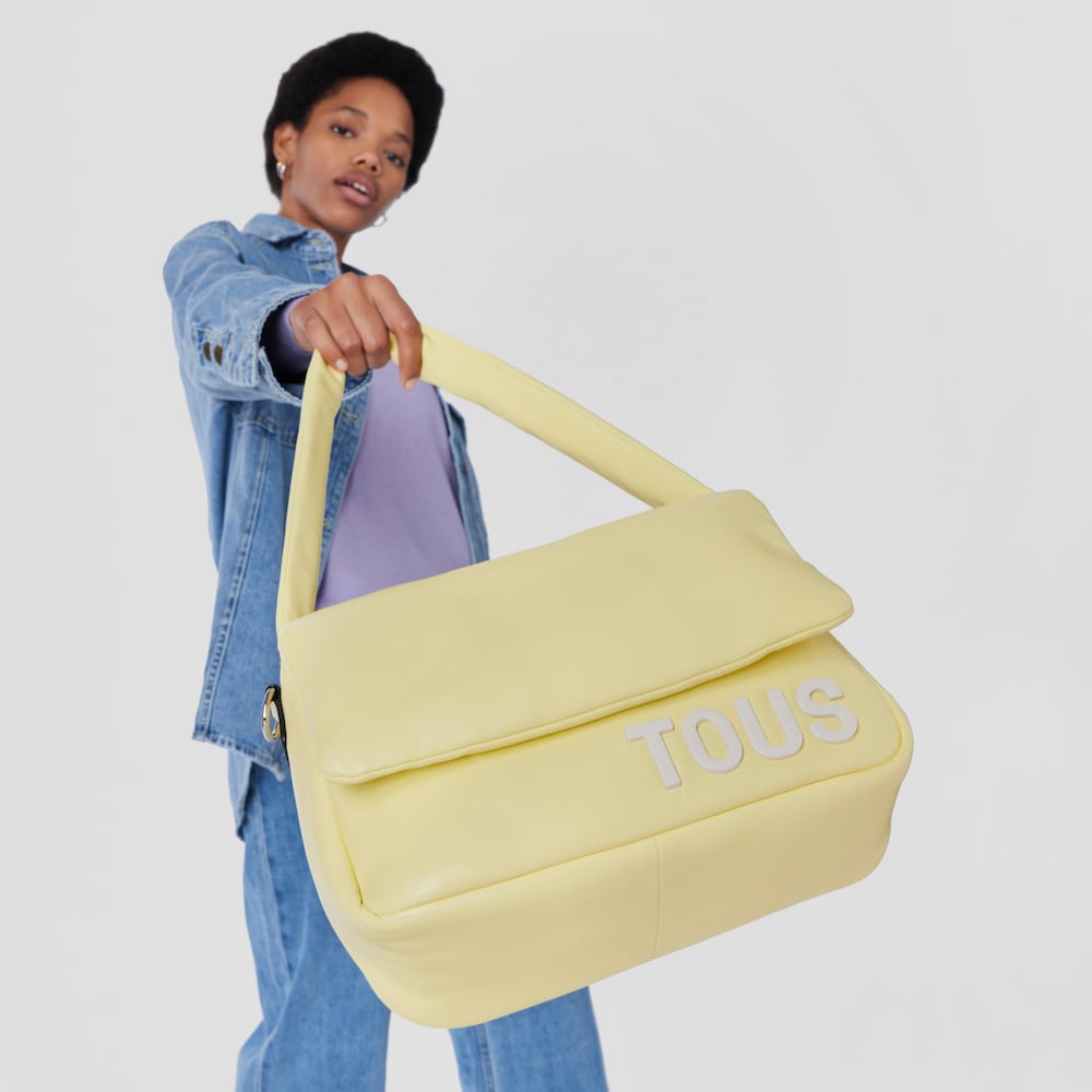 Bandolera mediana amarilla TOUS Carol