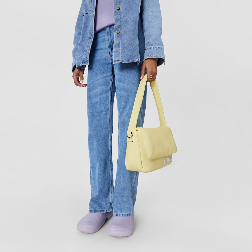 Bandolera mediana amarilla TOUS Carol