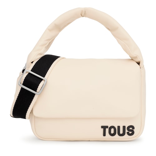 Mala de tiracolo pequena bege TOUS Carol