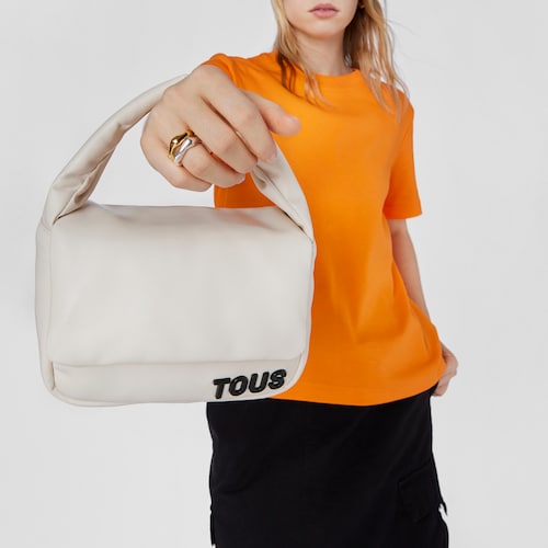 Mala de tiracolo pequena bege TOUS Carol