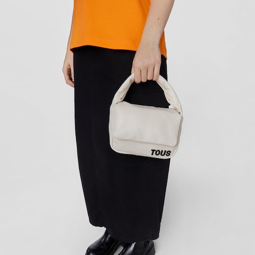 Mala de tiracolo pequena bege TOUS Carol