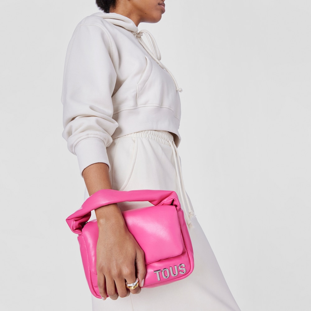 Bandolera peque&ntilde;a fucsia TOUS Carol