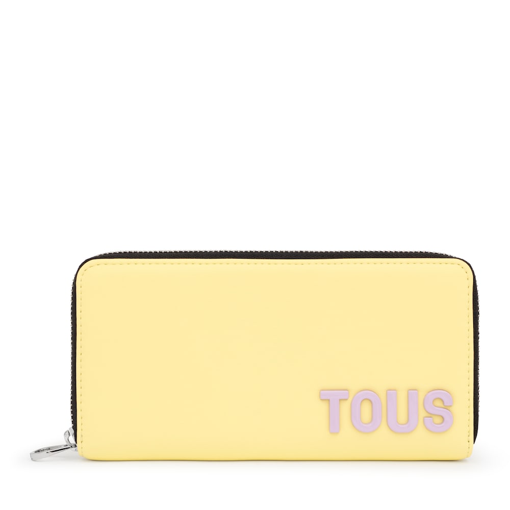 Billetera amarilla TOUS Carol