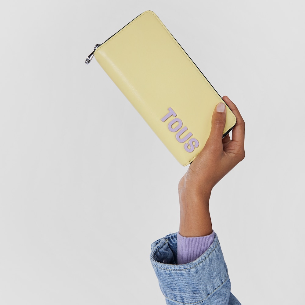Billetera amarilla TOUS Carol