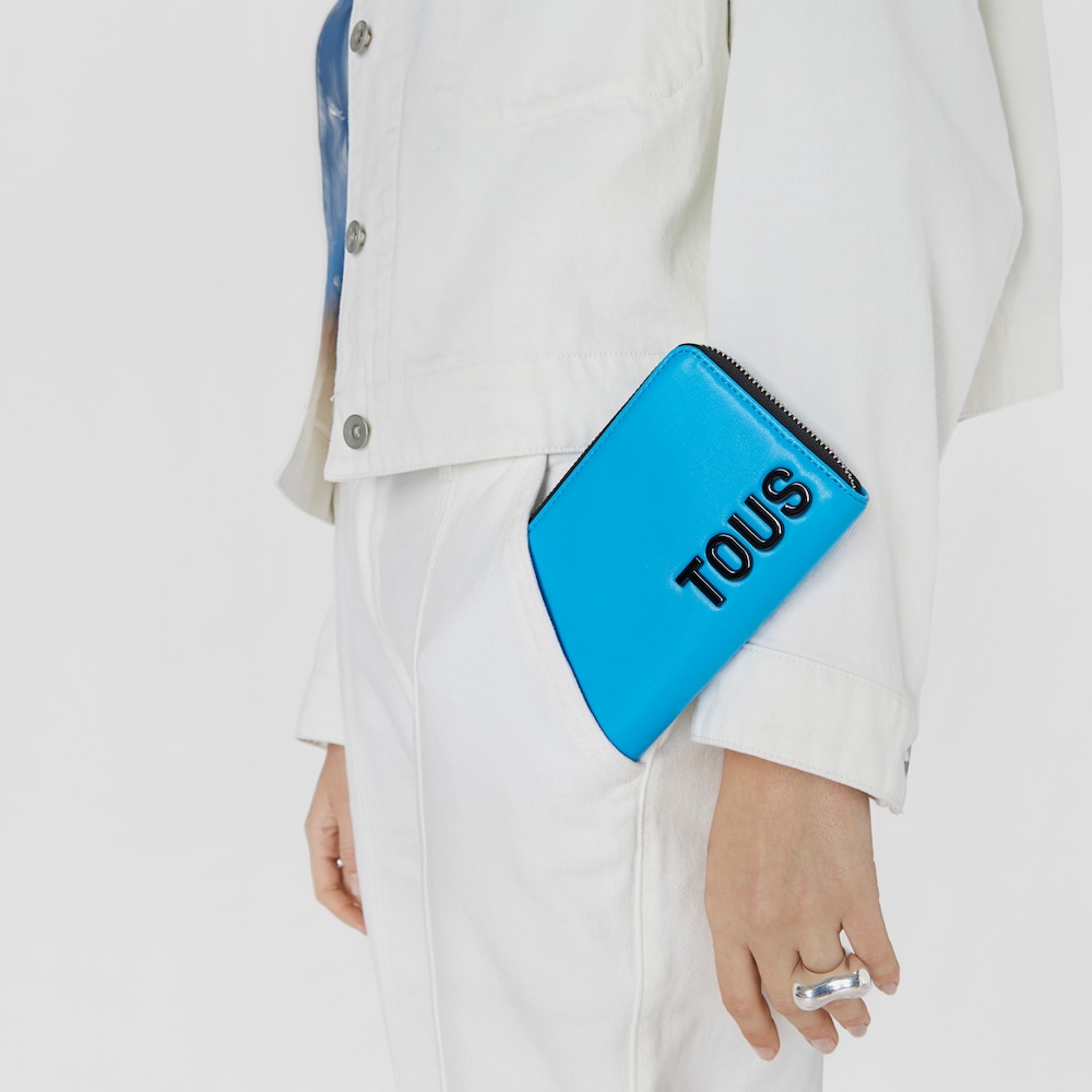 Billetera azul TOUS Carol