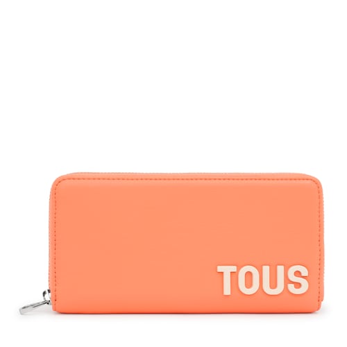 Billetera naranja TOUS Carol