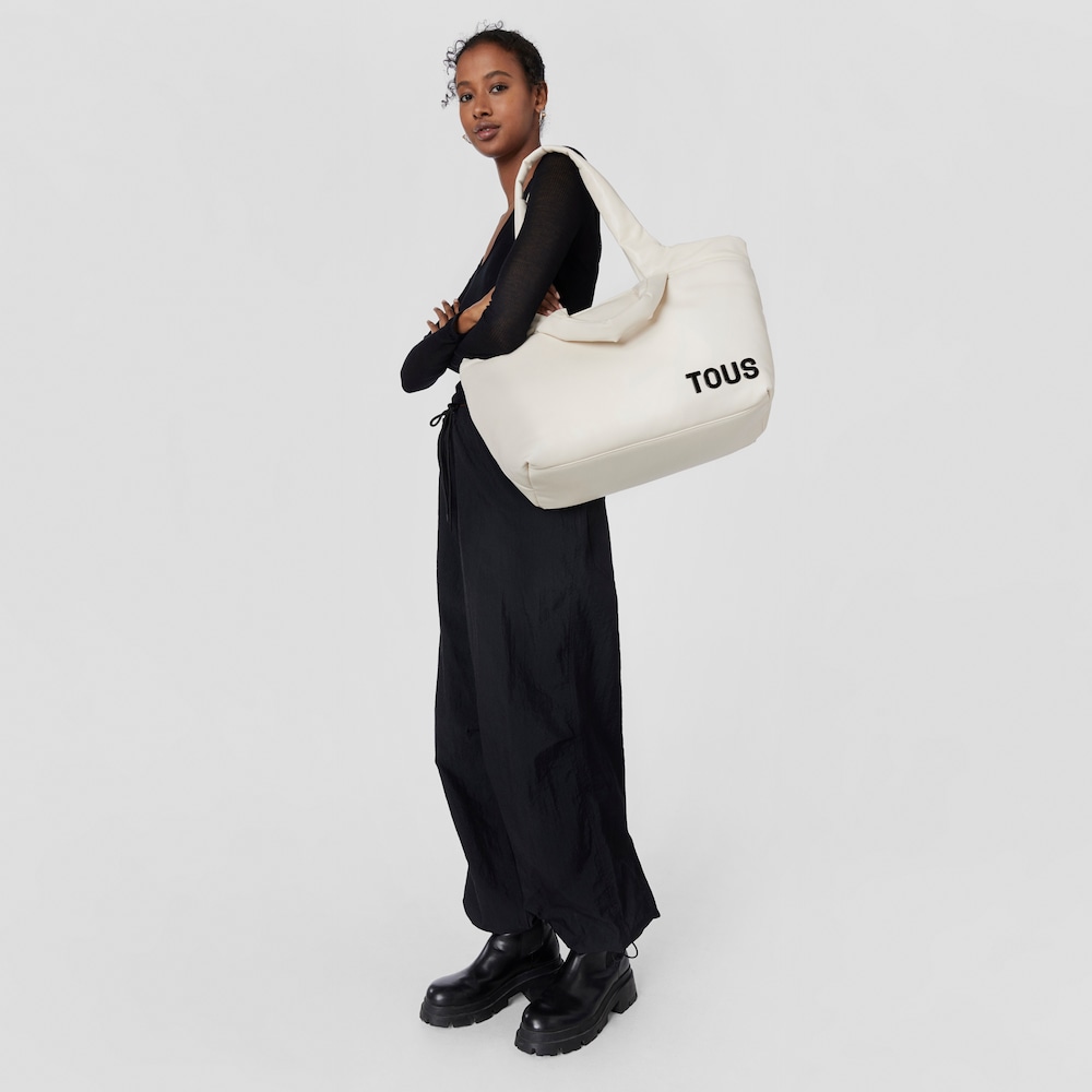 Tote bag grande bege TOUS Carol