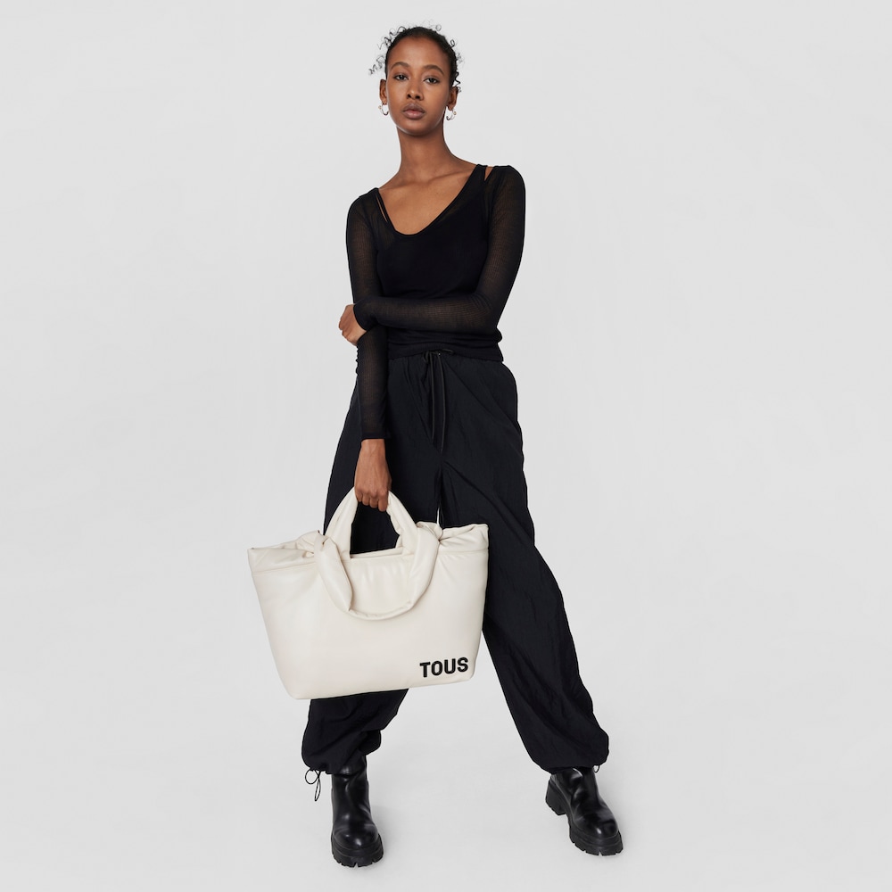 Tote bag grande bege TOUS Carol