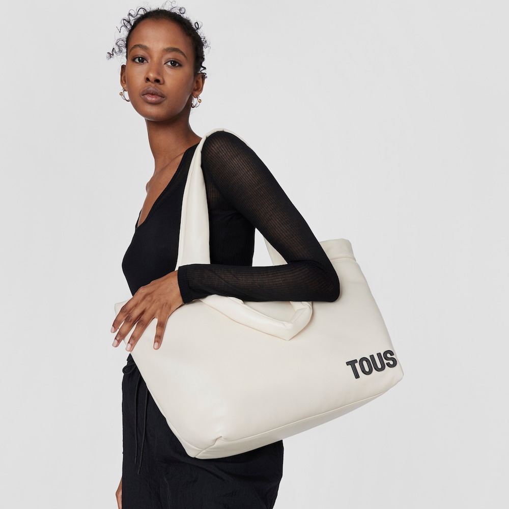 Tote bag grande bege TOUS Carol