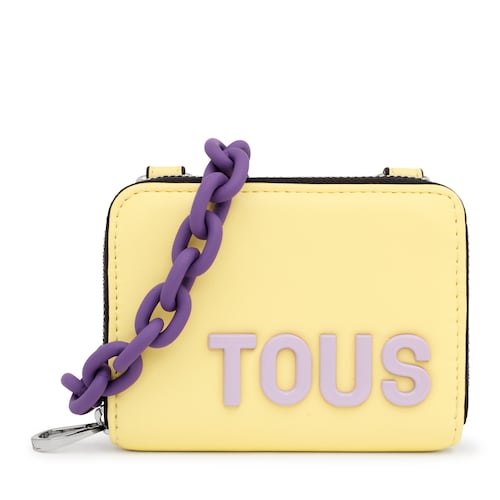 Monedero colgante amarillo TOUS Carol