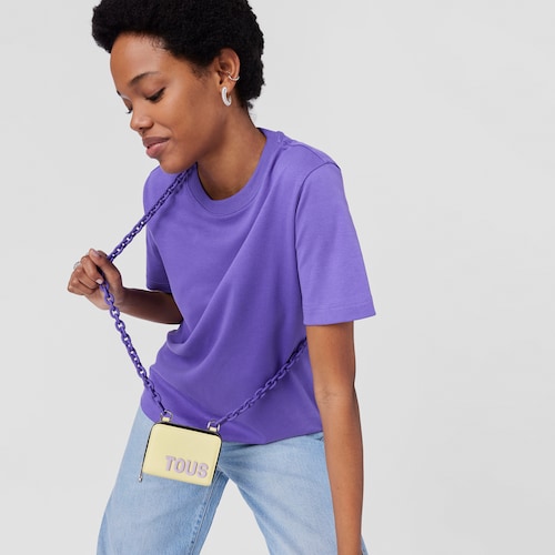 Monedero colgante amarillo TOUS Carol