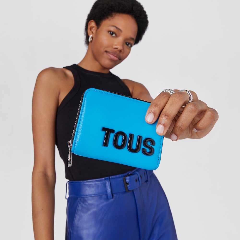 Monedero azul TOUS Carol
