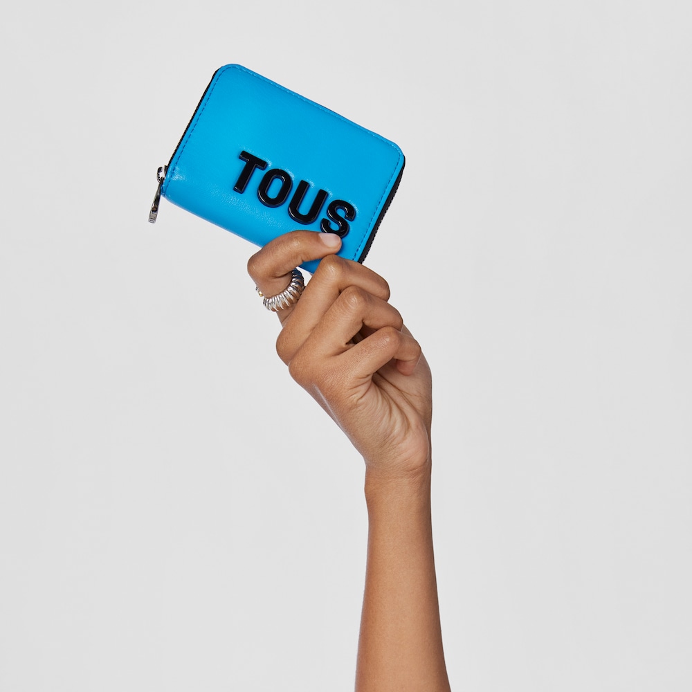 Monedero azul TOUS Carol