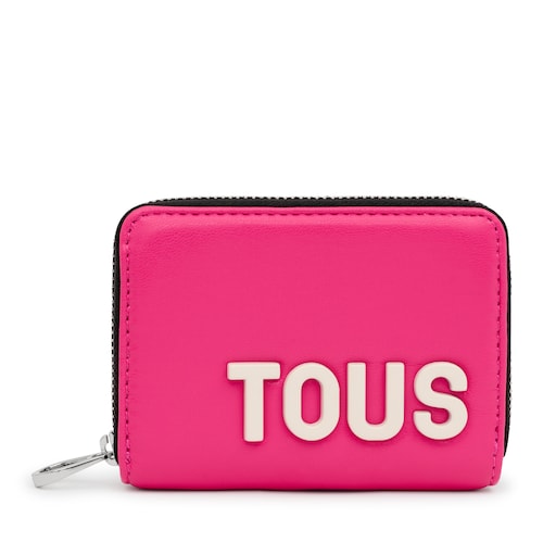 Porta-moedas fúcsia TOUS Carol image number 0
