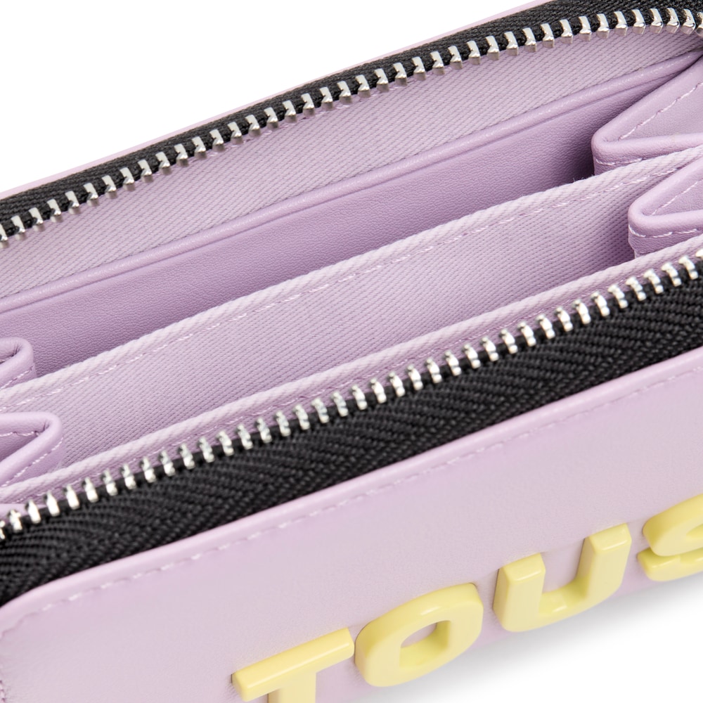 Mauve Change purse TOUS Carol