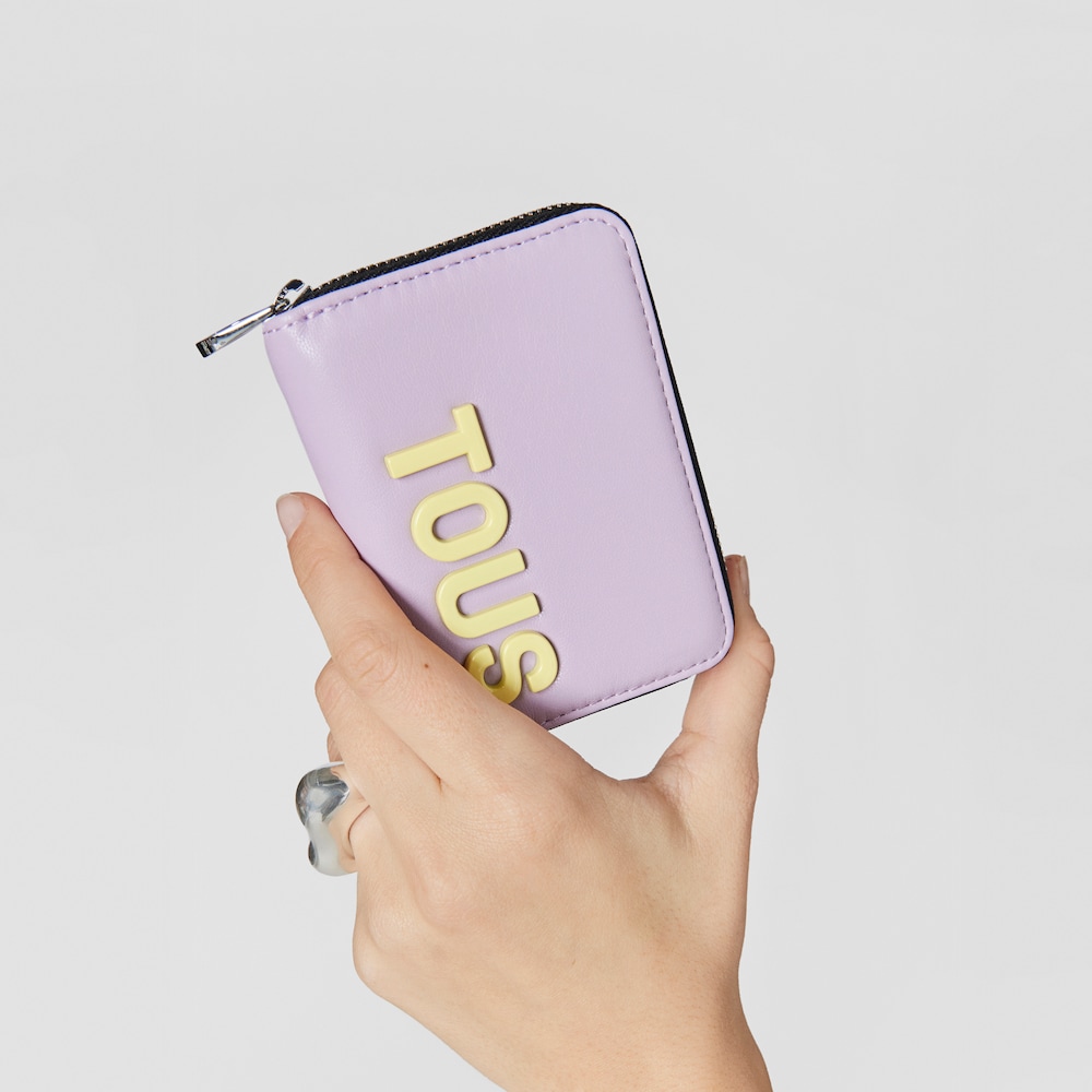 Mauve Change purse TOUS Carol