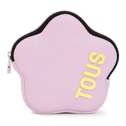 Mauve flower Toiletry bag TOUS Carol image number 0