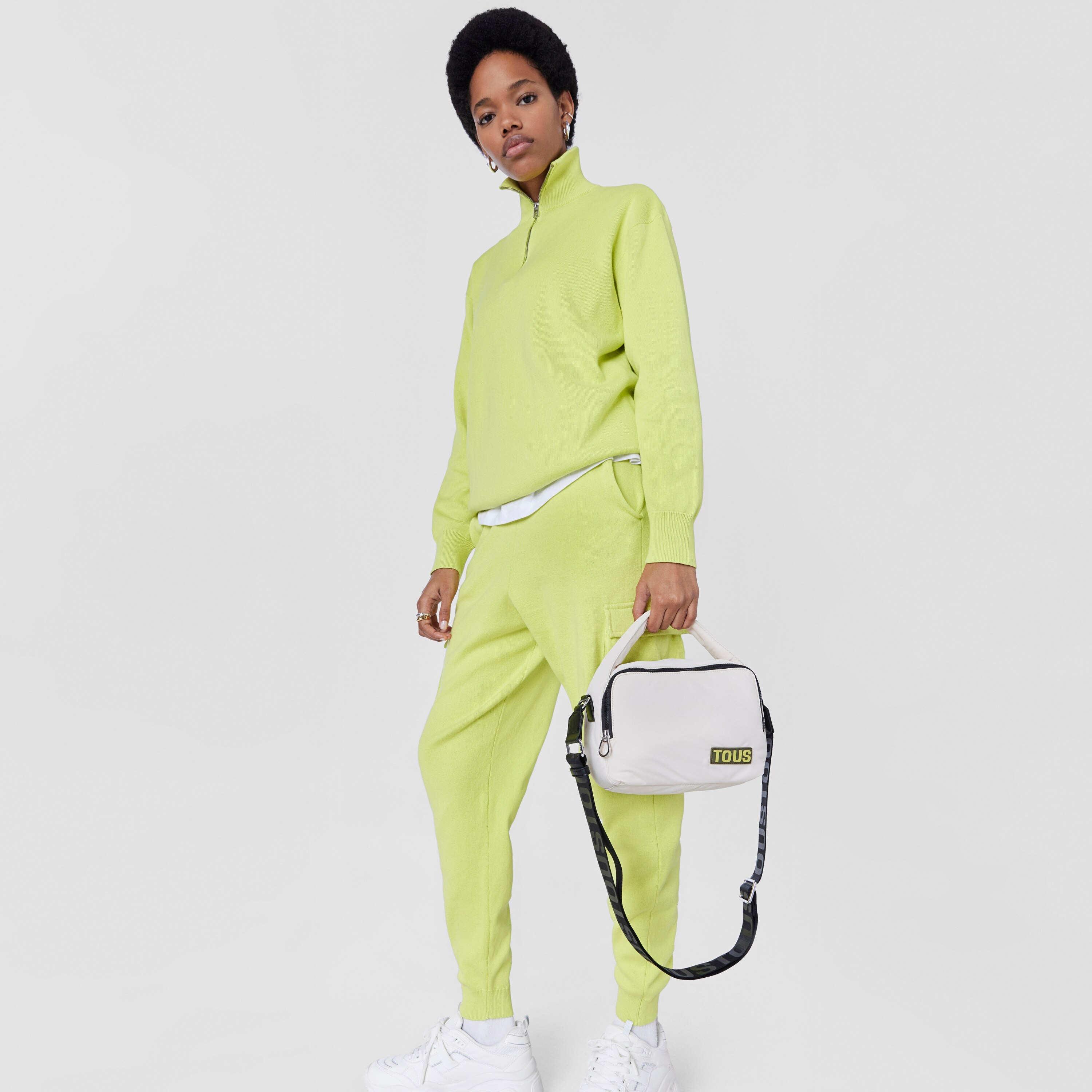 Beige Crossbody bag TOUS Carol Soft