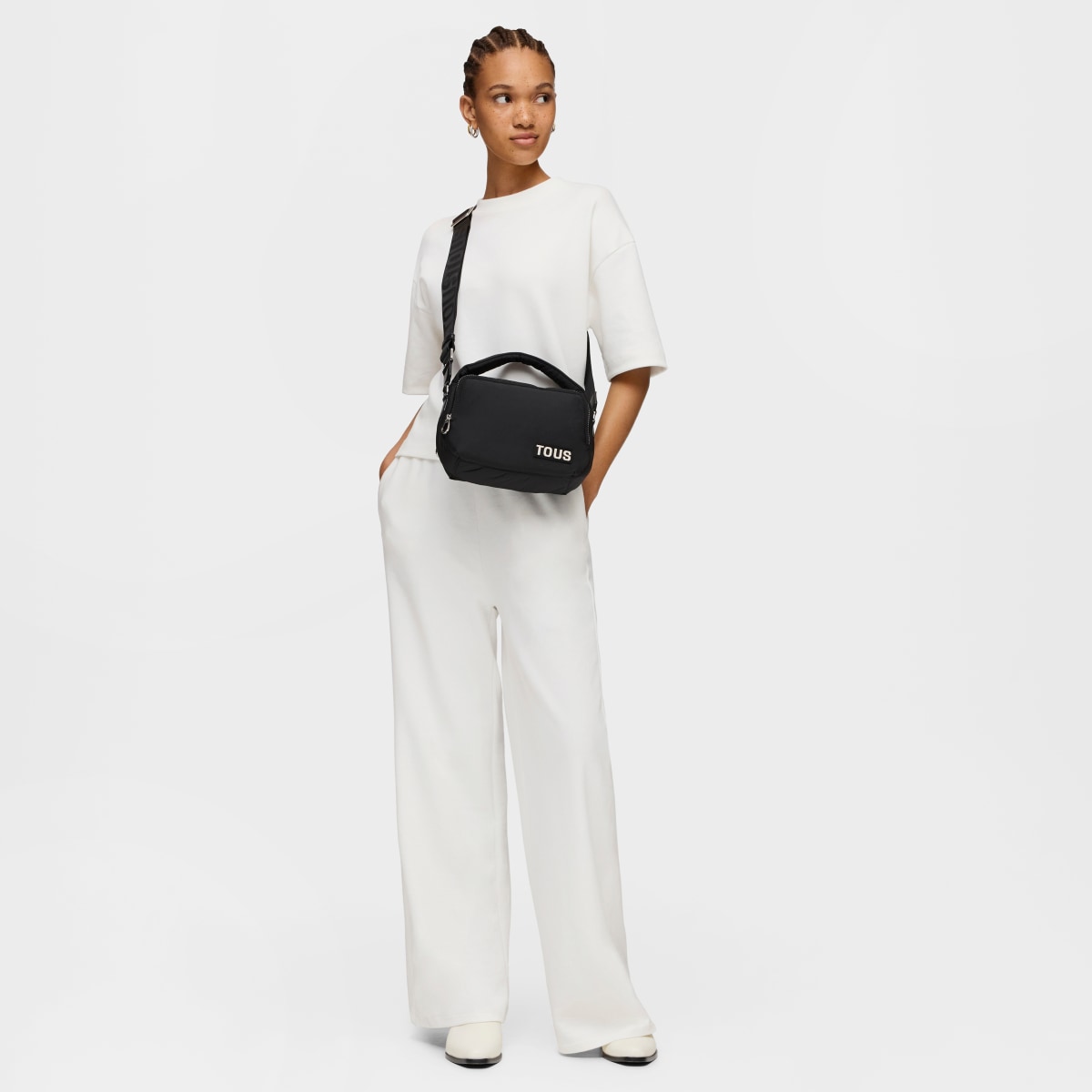 Black Crossbody bag TOUS Carol Soft