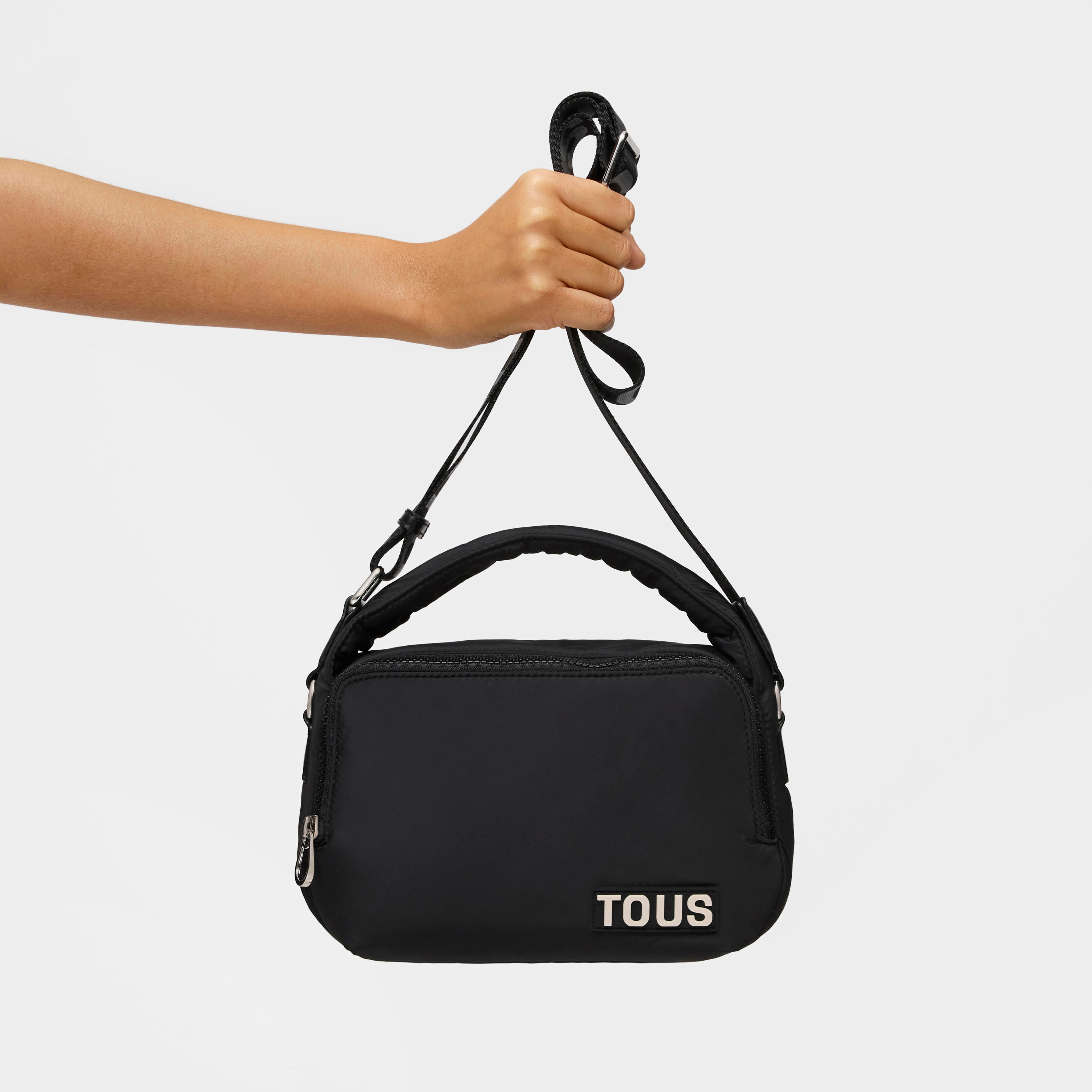 Black Crossbody bag TOUS Carol Soft