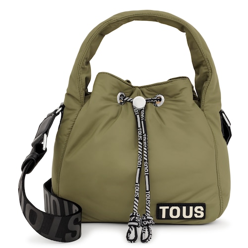 Kaki Kabelka typu bucket TOUS Carol Soft image number 0