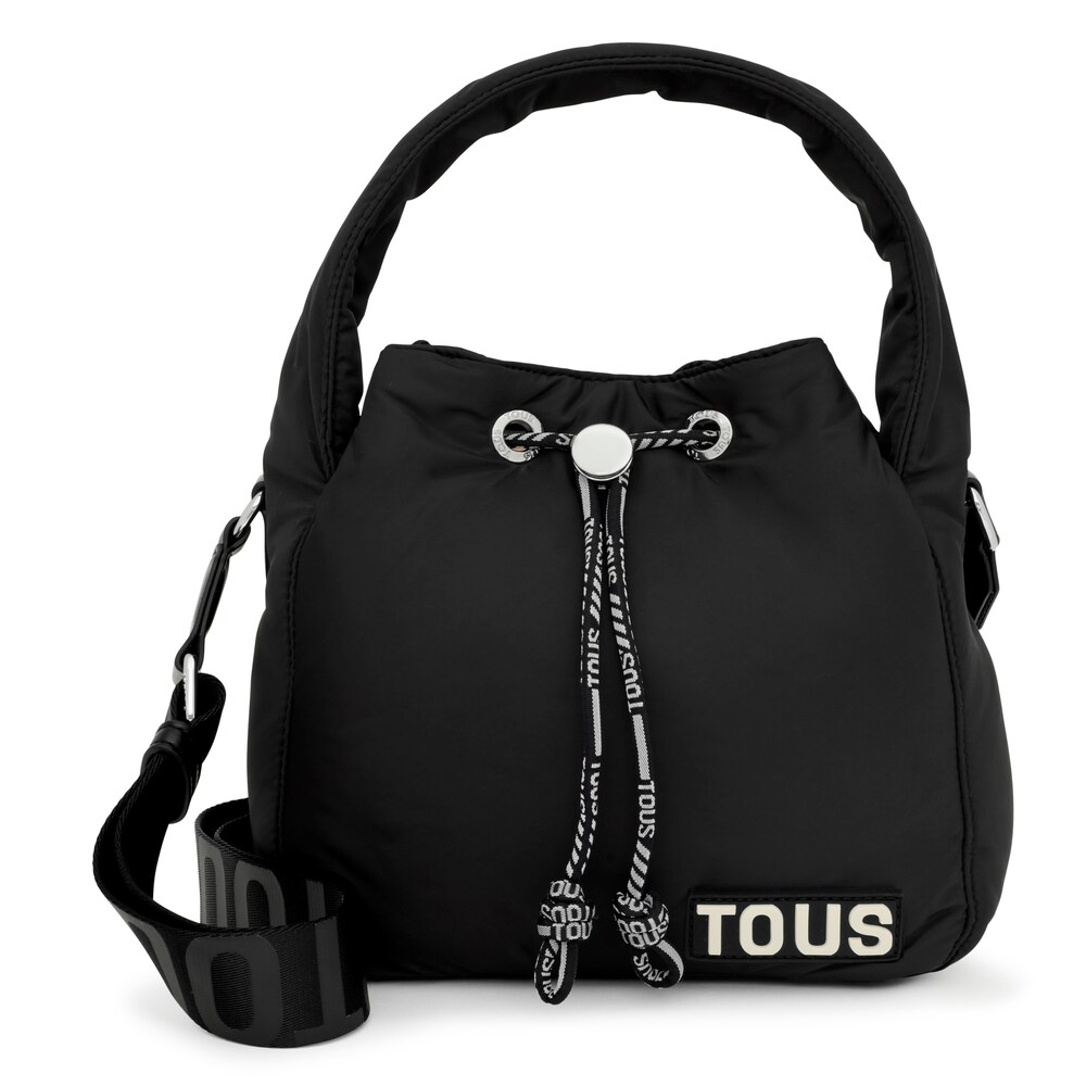 Black Bucket bag TOUS Carol Soft