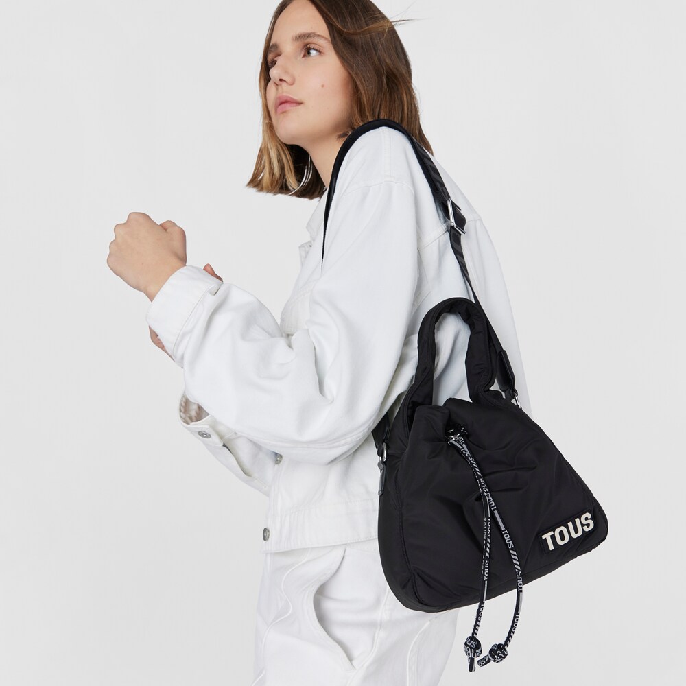 Black Bucket bag TOUS Carol Soft