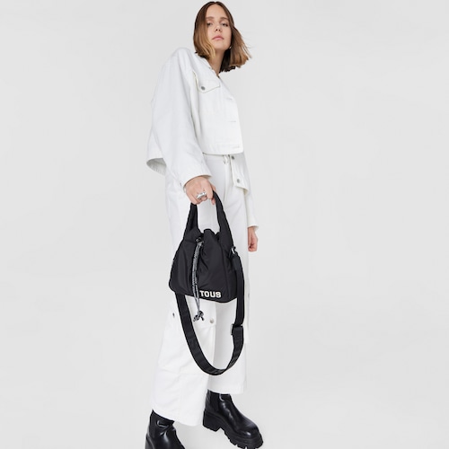 Black Bucket bag TOUS Carol Soft
