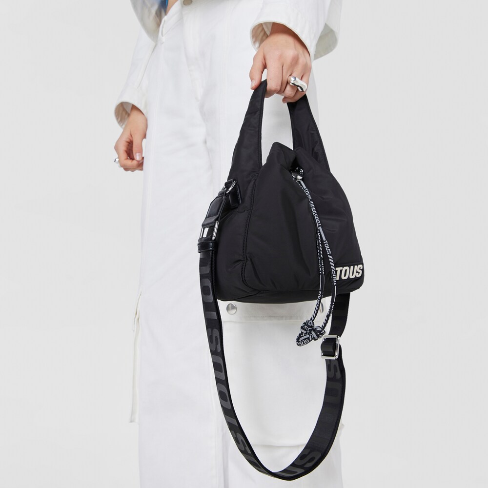 Black Bucket bag TOUS Carol Soft