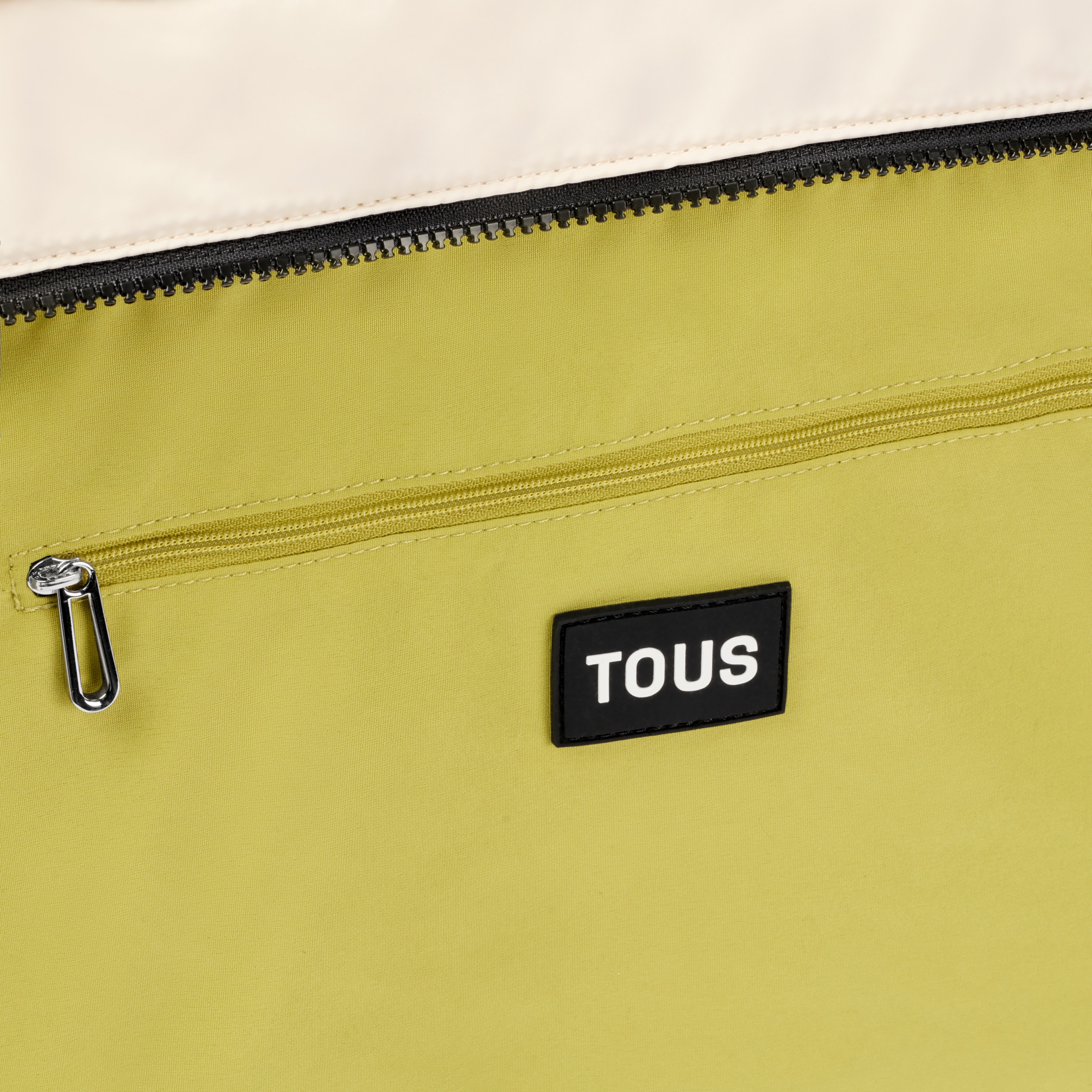 Large beige Tote bag TOUS Carol Soft