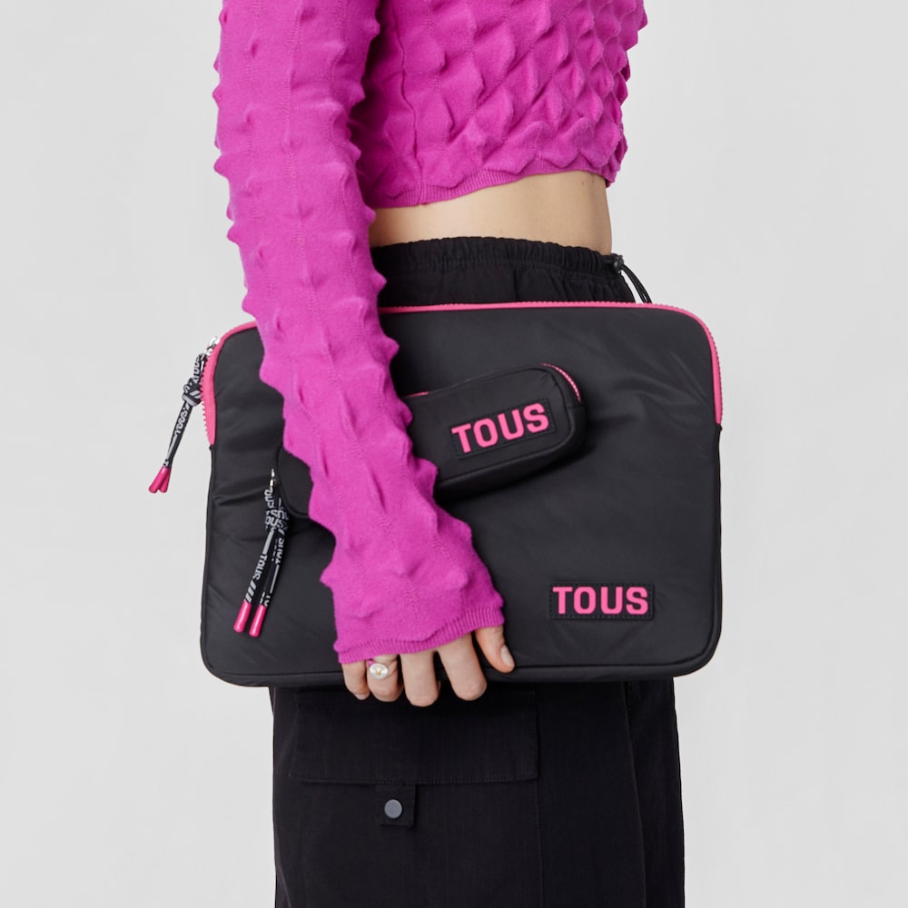 Estojo preto TOUS Carol Soft