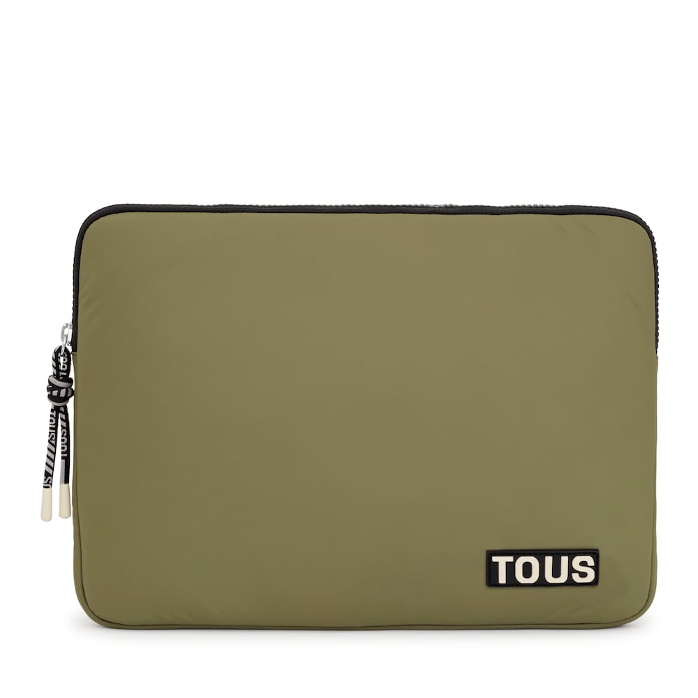 Funda para port&aacute;til caqui TOUS Carol Soft image number 0