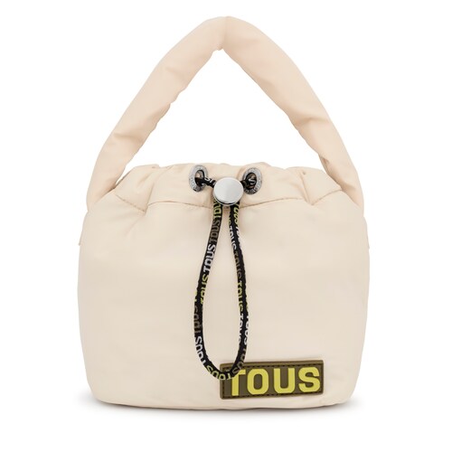 Beige Bucket toiletry bag TOUS Carol Soft image number 0