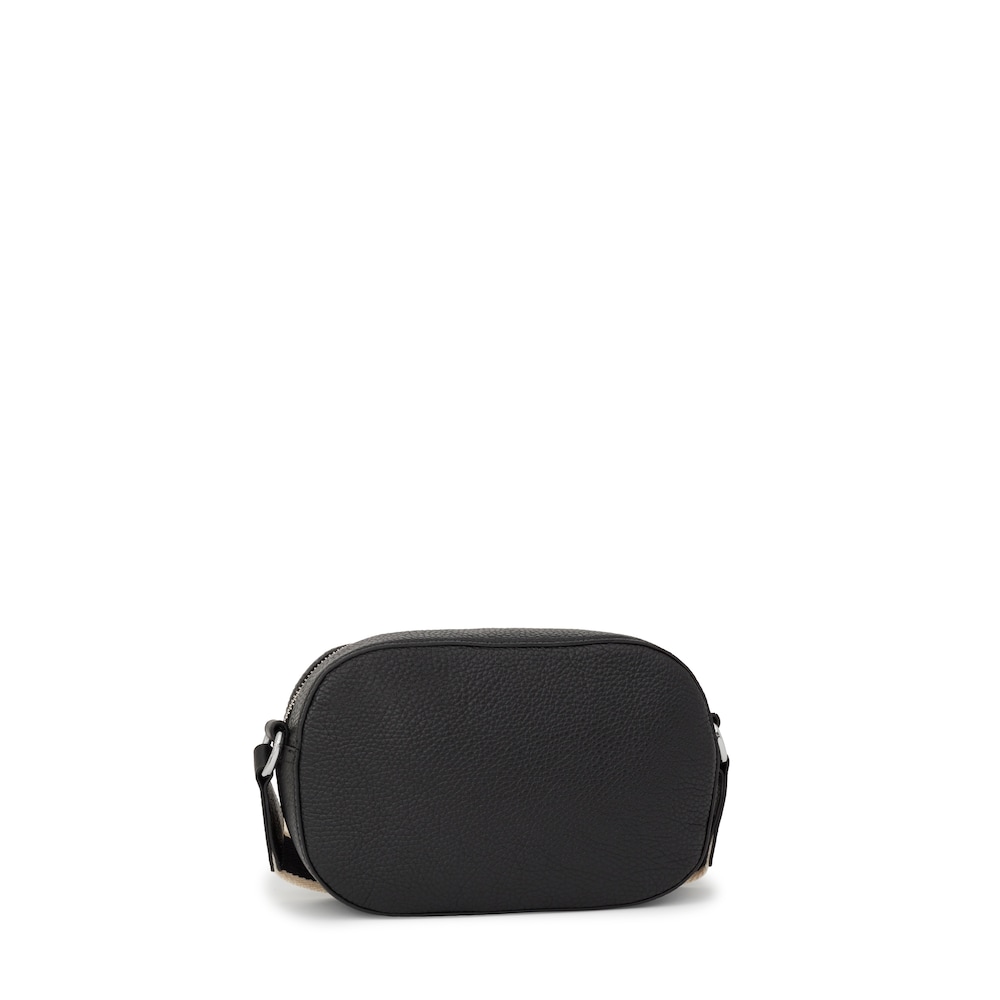 Bandolera de piel negra TOUS Lynn image number 1