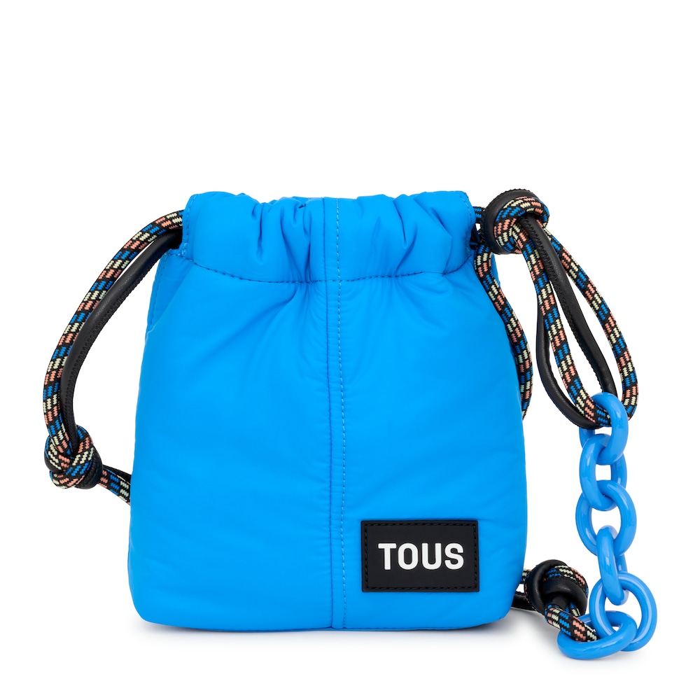 Mini bolso azul TOUS Cloud Soft