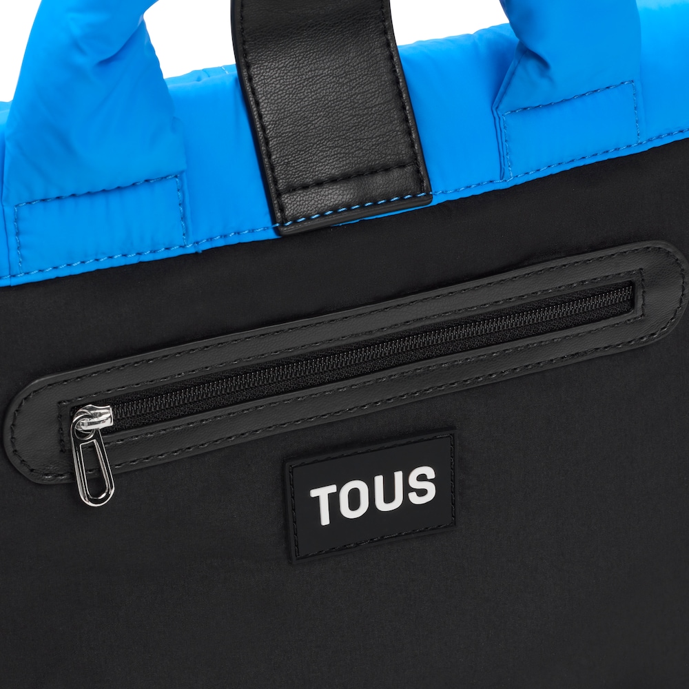 Średniej wielkości niebieska torebka na jedno ramię TOUS Cloud Soft