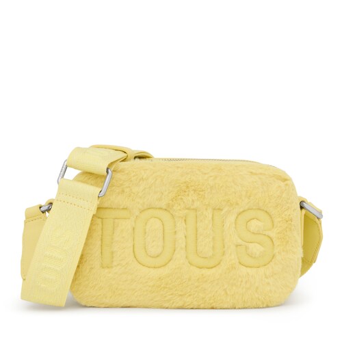 Yellow TOUS Cloud Warm Crossbody reporter bag image number 0