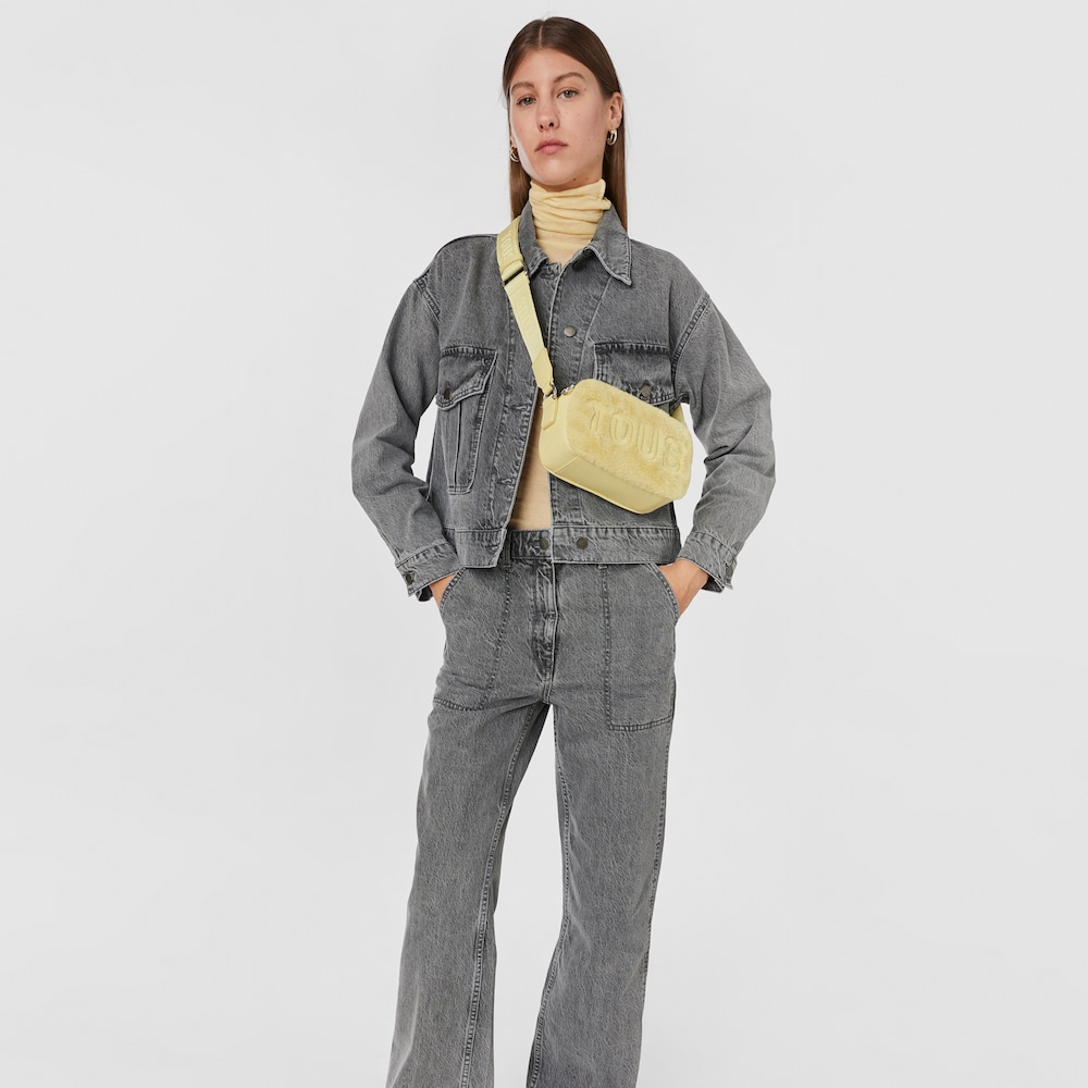 Bandolera reporter amarilla TOUS Cloud Warm