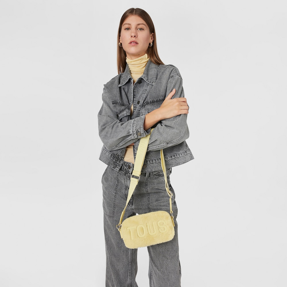 Bandolera reporter amarilla TOUS Cloud Warm