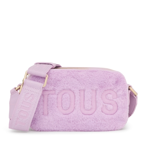 Svetlofialová Crossbody kabelka bandolera TOUS Cloud Warm image number 0