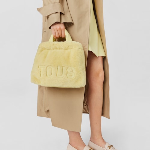 Medium yellow TOUS Cloud Warm One-shoulder bag
