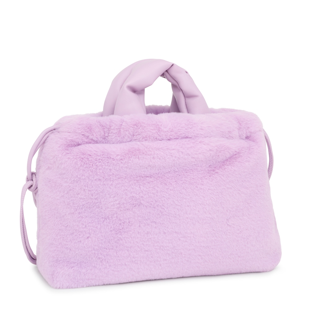 Średniej wielkości fiołkowo-r&oacute;żowa torebka na jedno ramię TOUS Cloud Warm