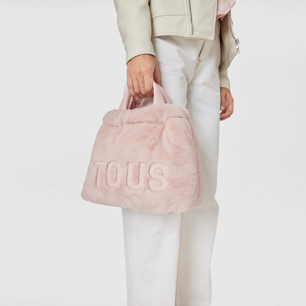 Saca mediana rosa TOUS Cloud Warm