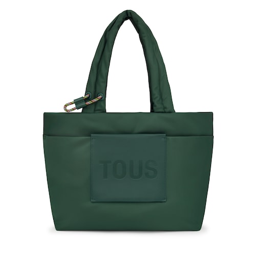 Sac cabas TOUS Marina grand vert image number 0