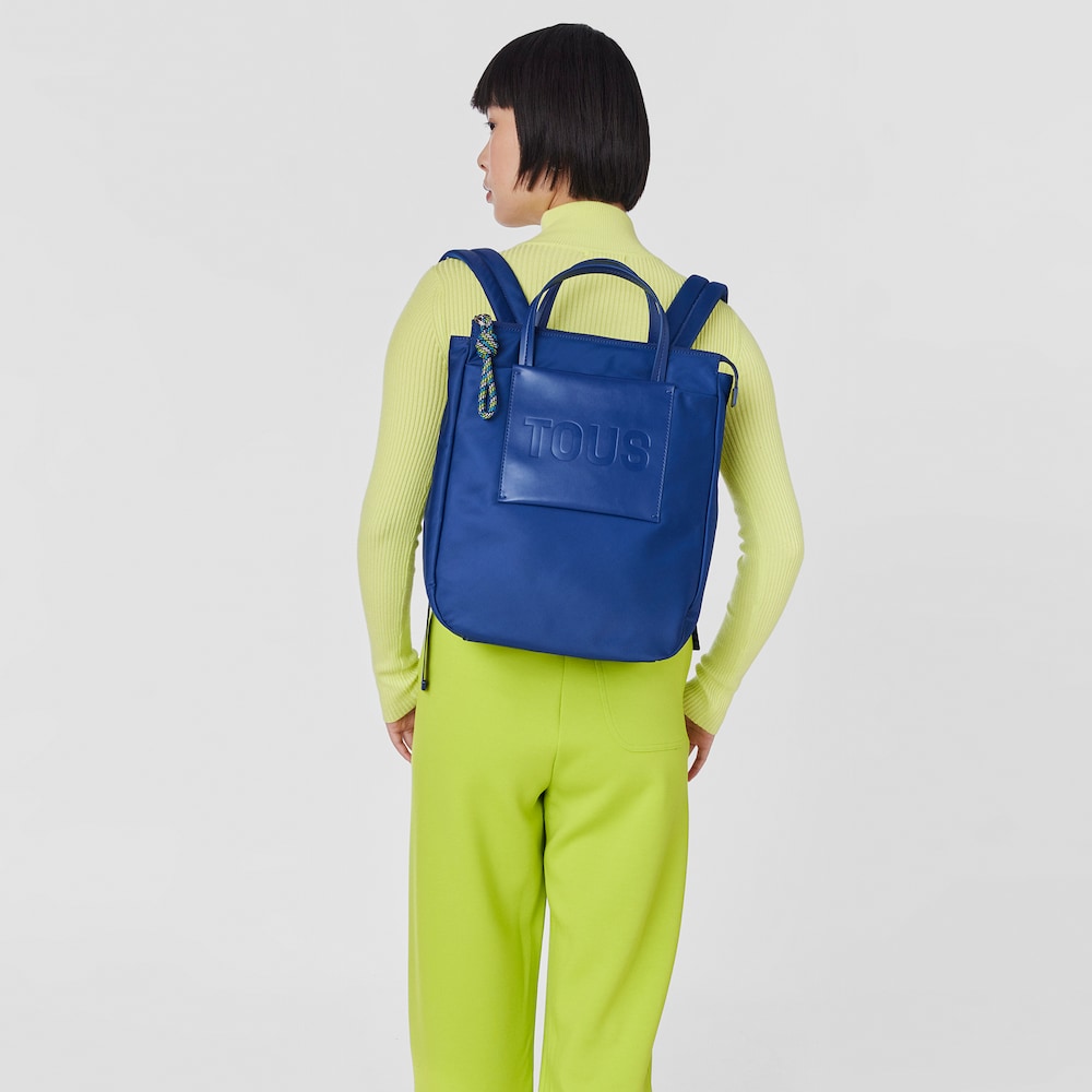 Navy blue TOUS Marina Backpack image number 3